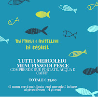 Restaurant Bar Pizzeria Osteria di Montagna Da ROSARIO à Montemignaio (la carte)