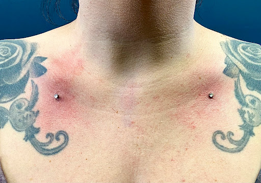 Explore arm tattoo sleeve ideas, creative tattoo ideas in Orange, available at Symbiosis Body Piercing