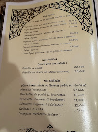 Restaurant tunisien Restaurant Le Ksar à Ostwald - menu / carte
