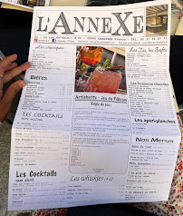 Menu / carte de Brasserie L'AnneXe à Chartres