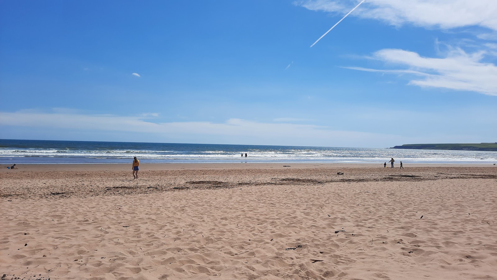 Fotografija Lunan Bay Beach z visok stopnjo čistoče