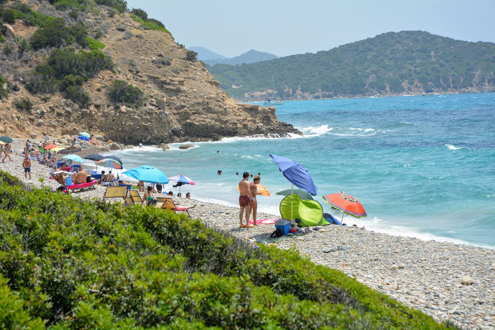 Foto av Spiaggia Is Canaleddus strandortområde