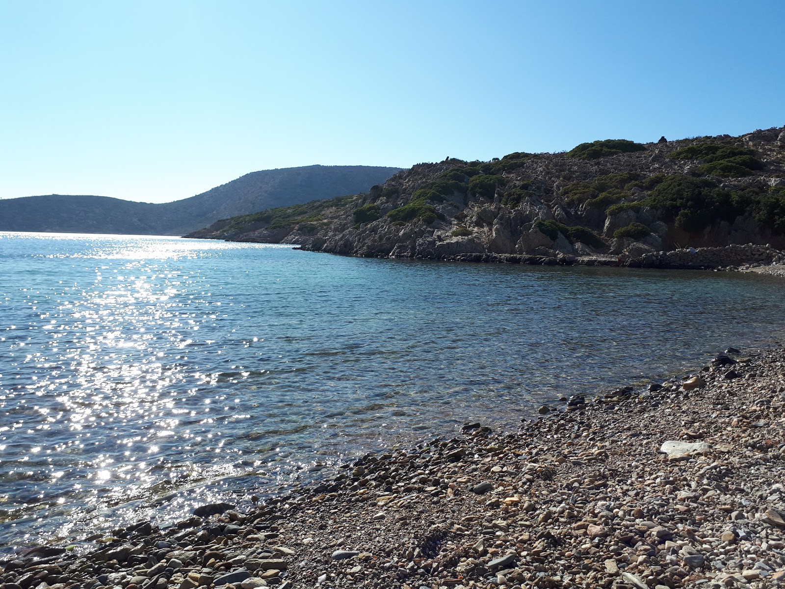 Foto de Tsankari beach área selvagem