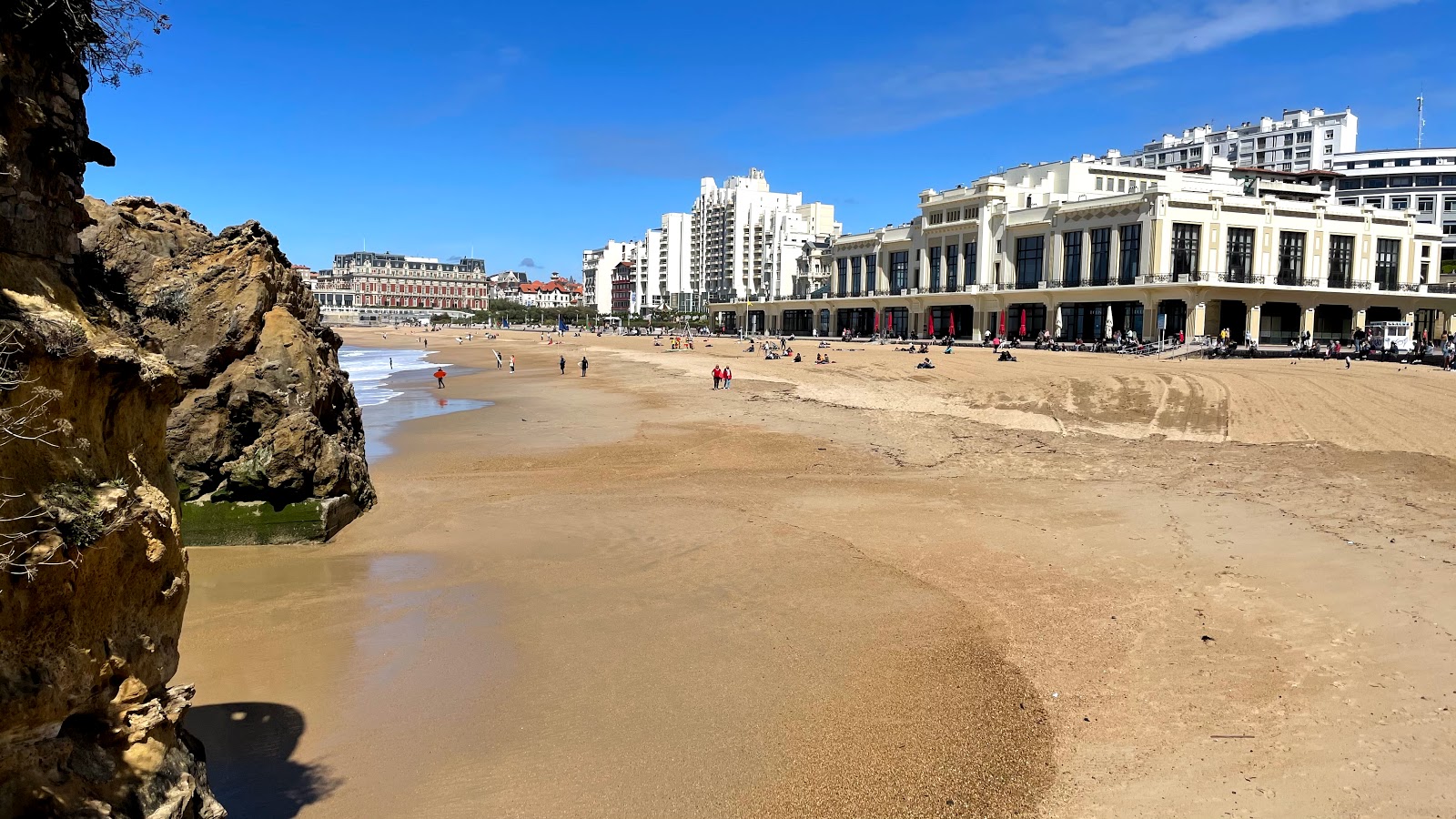Plage de la Cote des Basques'in fotoğrafı düz ve uzun ile birlikte