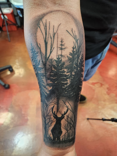 Explore tattoo ideas moon, creative tattoo ideas in Inverness, available at The Perfect Spot Tattoos