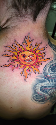 Explore cherokee indian tattoo ideas, creative tattoo ideas in Angola, available at Hoodlum Ink