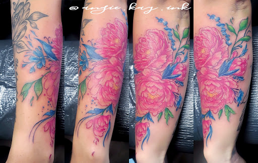 Explore hunger games tattoo ideas, creative tattoo ideas in Casper, available at Luna & Lotus Amethyst Ink Angie Kay