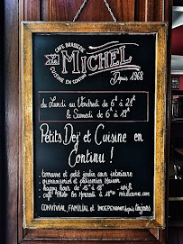 Menu / carte de Le Michel Café Brasserie à Strasbourg