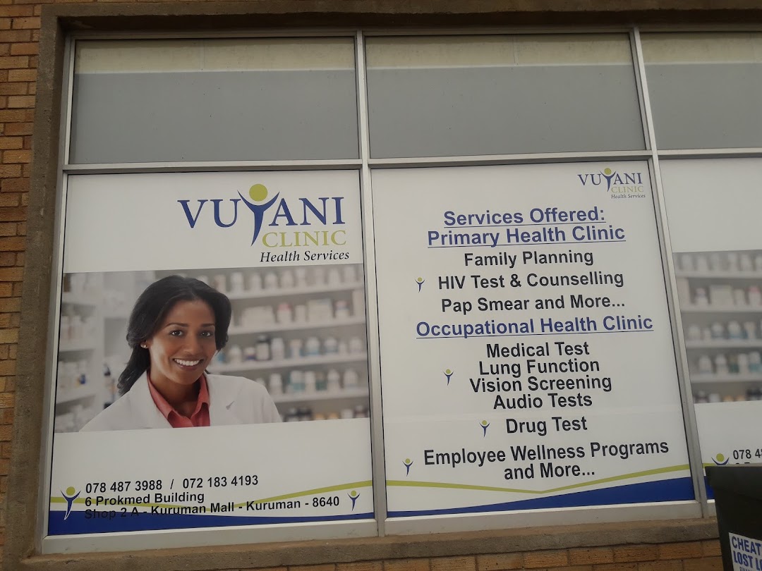 Vuyani Clinic - Primary and Occupational Health Services
