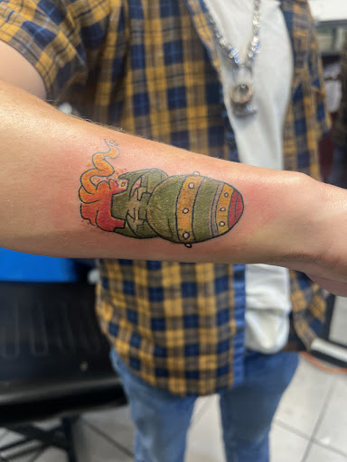 Explore small alice in wonderland tattoo ideas, creative tattoo ideas in San Antonio, available at Master Minds Tattoo