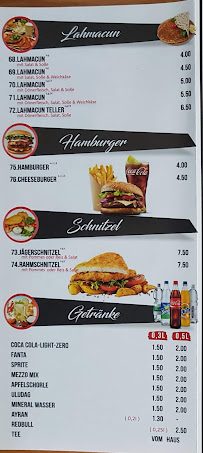 Ruchheim Pizza & Döner à Ludwigshafen carte