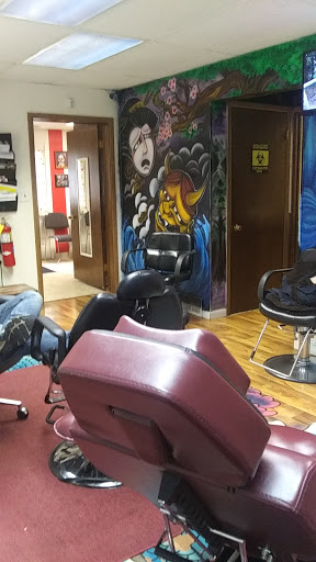 Explore hellscape sleeve tattoo ideas, creative tattoo ideas in Peoria, available at Big Top Tat2