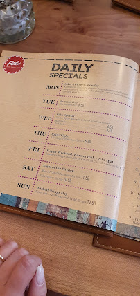 Felix à Marburg menu