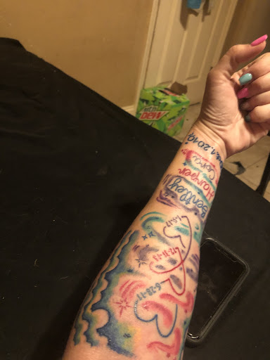 Explore leg tattoo ideas for men, creative tattoo ideas in Merritt Island, available at Surfing Samurai Tattoo