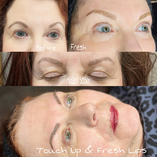 Explore metroid tattoo ideas, creative tattoo ideas in Sheridan, available at Forever Flawless Permanent Cosmetics, LLC