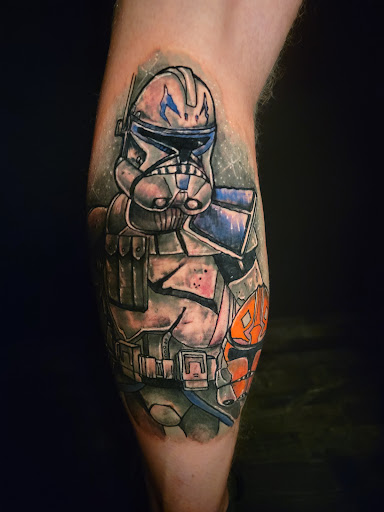 Explore truck driver tattoo ideas, creative tattoo ideas in Clarksville, available at Love Blood Ink Tattoo