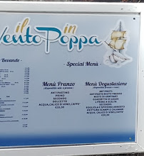 Ristorante Il Vento in Poppa à Pescara carte