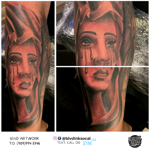 Explore day of the dead tattoo ideas, creative tattoo ideas in Ontario, available at Blvd Ink So Cal