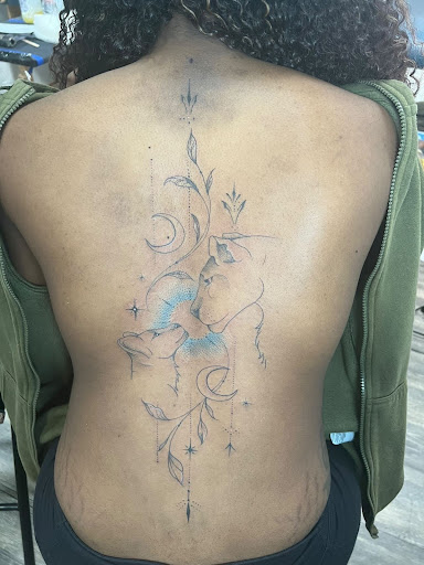 Explore silence of the lambs tattoo ideas, creative tattoo ideas in Goose Creek, available at Red Kirin Tattoo