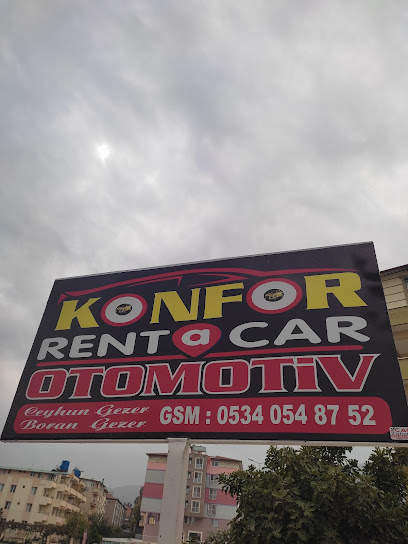 Konfor Rent A Car Otomotiv