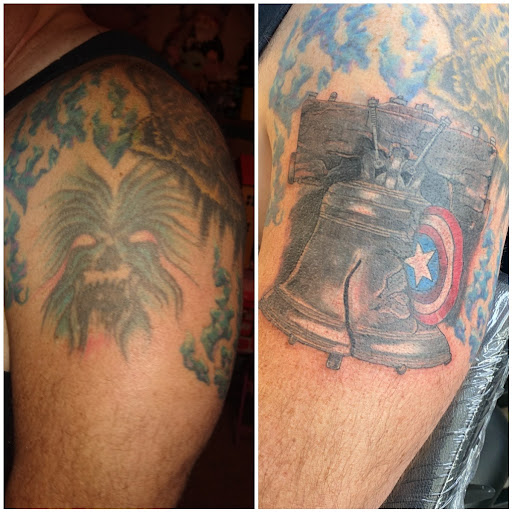 Explore aviation tattoo ideas, creative tattoo ideas in Moweaqua, available at Fleshwound Tattoo