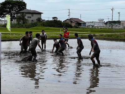 たんぼラグビーin富士見南畑会場