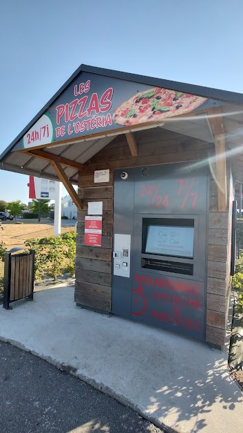 Les pizzas de l'Osteria Saint-Julien-sur-Sarthe