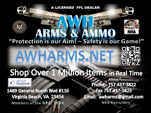 Gun Shop «AWH ARMS & AMMO», reviews and photos, 1489 General Booth Blvd, Virginia Beach, VA 23454, USA
