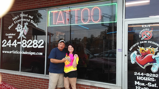 Tattoo Shop «Artistic Skin Designs Inc», reviews and photos, 4955 W Washington St A, Indianapolis, IN 46241, USA