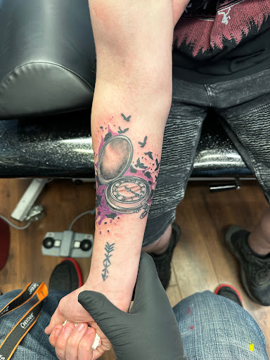 Explore fashion tattoo ideas, creative tattoo ideas in Girard, available at Cult Tattoo