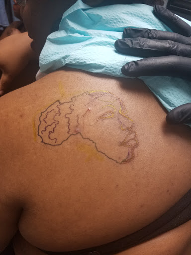 Explore rose foot tattoo ideas, creative tattoo ideas in Quincy, available at Empire Tattoo Quincy