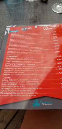 Le Triskell à Quiberon menu