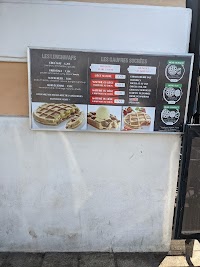 Waffle Factory à Marseille menu