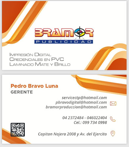 Opiniones de BRAMOR Publicidad en Guayaquil - Agencia de publicidad
