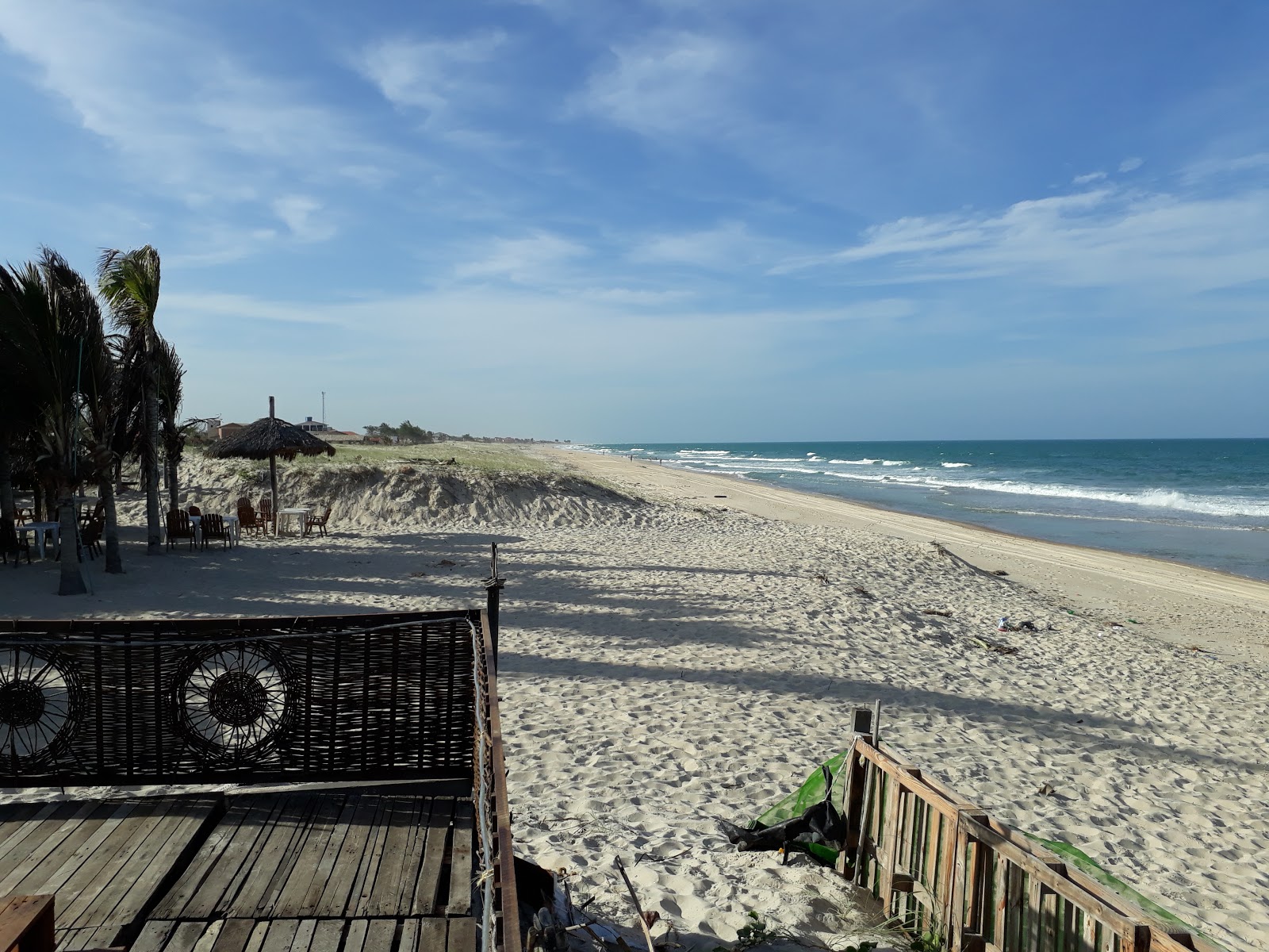 Fotografie cu Praia de Beberibe cu o suprafață de apa pură turcoaz