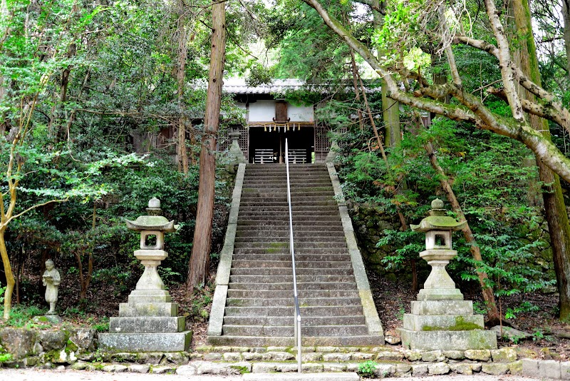 葛木倭文座天羽雷命神社 社務所