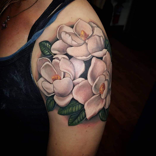 Explore husband name tattoo ideas, creative tattoo ideas in Charlotte, available at Canvas Tattoo & Art Gallery