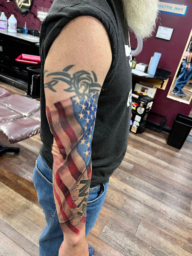 Explore electrical tattoo ideas, creative tattoo ideas in Clarksville, available at Dark Raine Tattoo