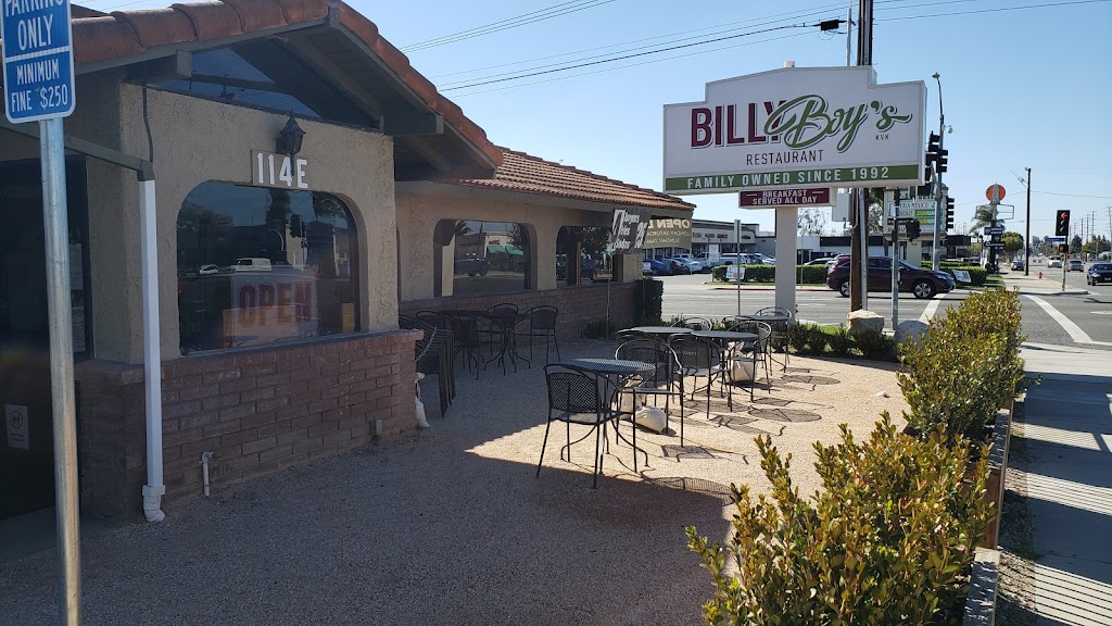 Billy Boy's Restaurant 92867