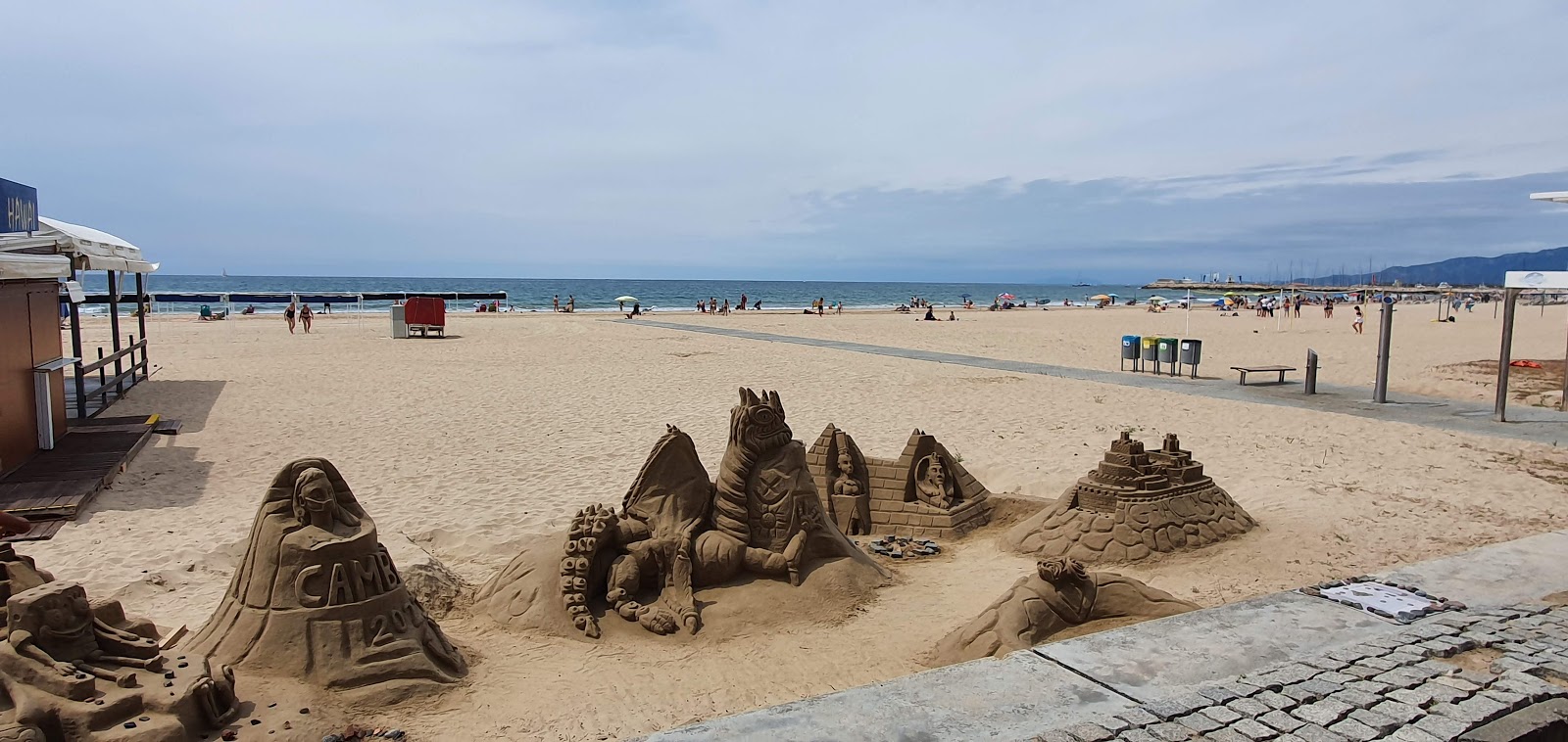 Photo de Plage de Cambrils zone des équipements