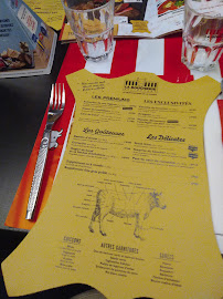 Restaurant La Boucherie à Saumur menu