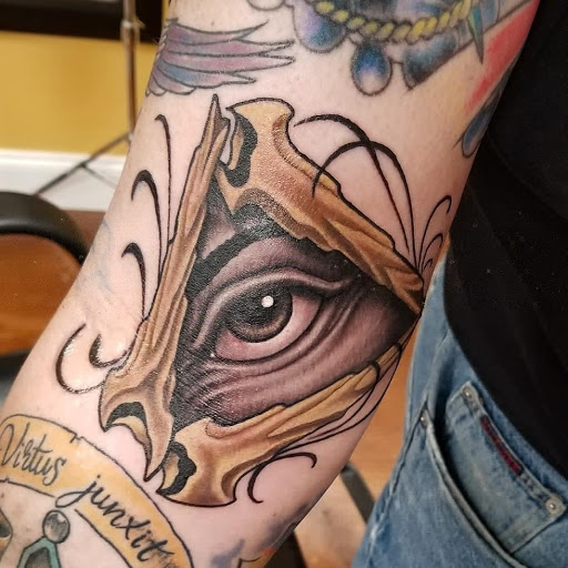 Explore tough tattoo ideas, creative tattoo ideas in Senoia, available at Messenger Tattoo Studio