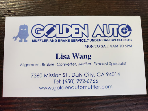 Muffler Shop «Golden Auto», reviews and photos, 7360 Mission St, Daly City, CA 94014, USA