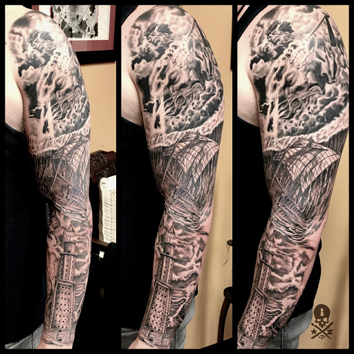 Explore freddy tattoo ideas, creative tattoo ideas in Addison, available at Cat Tattoo