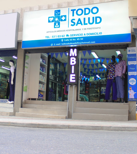 Tiendas de material médico en Medellin