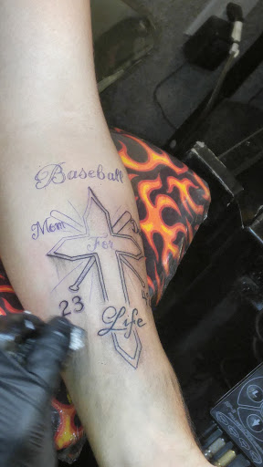 Explore witch tattoo ideas, creative tattoo ideas in Chicopee, available at INkd By Coleman