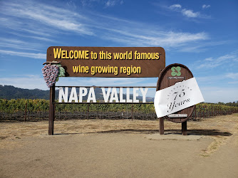 Welcome to Napa Valley Sign (South)