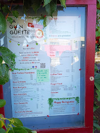 Menu / carte de La Guinguette -Resto & Bar à Dorlisheim