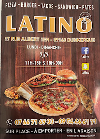 Pizzeria Latino à Dunkerque (la carte)