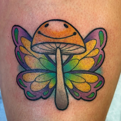 Explore chest tattoos ideas, creative tattoo ideas in Bradley, available at The 22 Tattoo Company